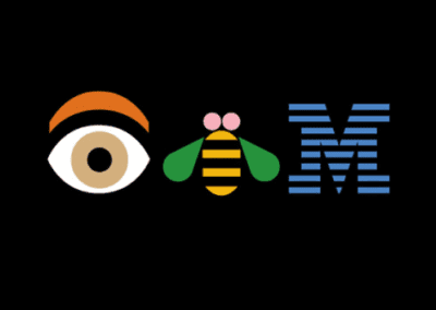 Eye Bee M logo by Paul Rand