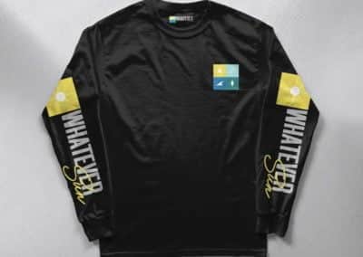 Whatever Vibe Sun Square Logo